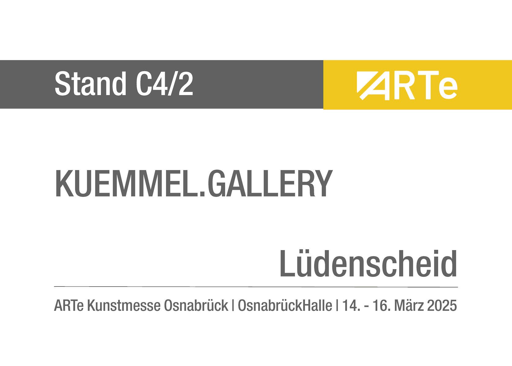 Zum Hallenplan ARTe Kunstmesse Osnabrück 2025